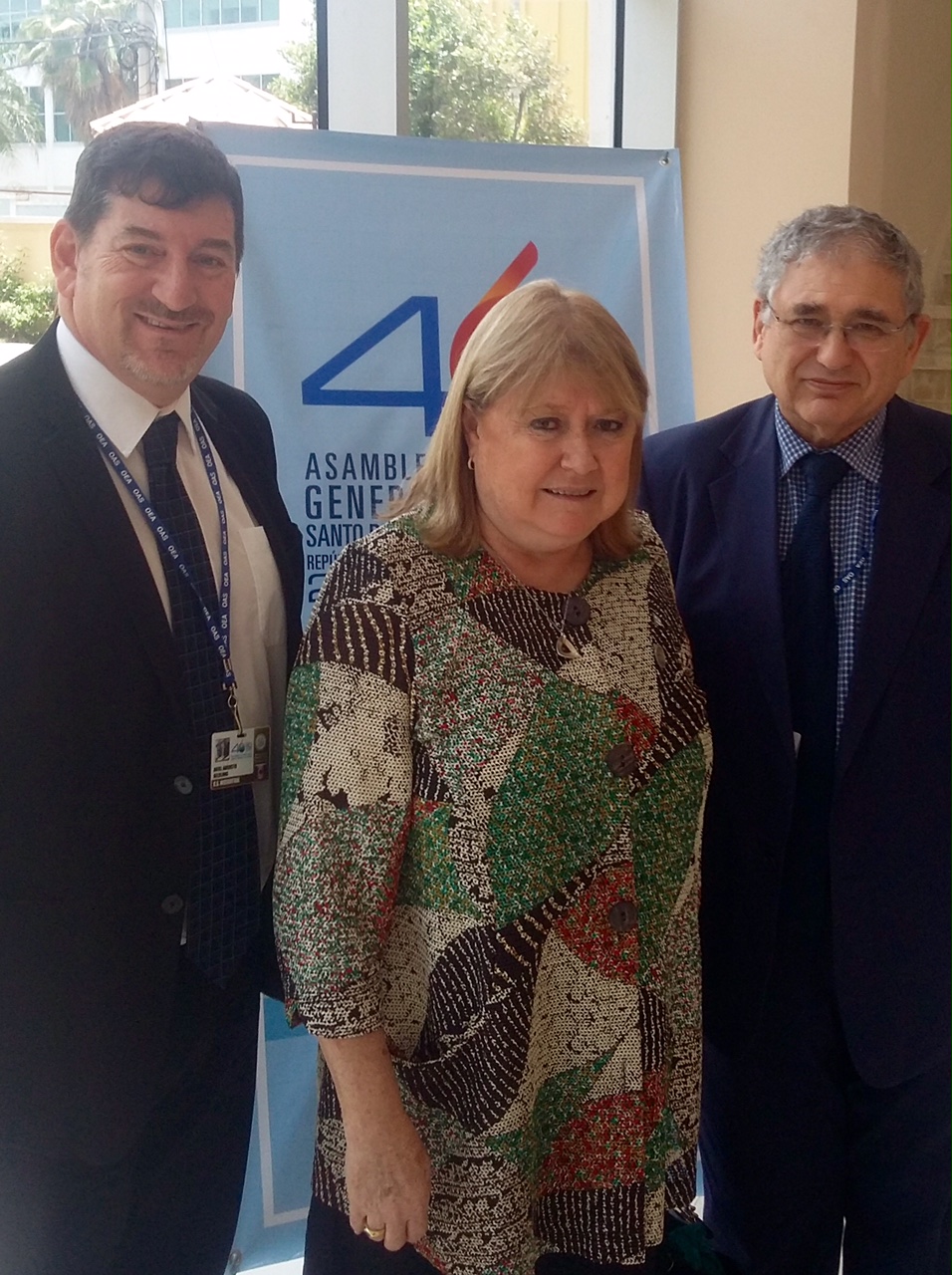 Photo 3 GelblungArgentine Foreign Minister Susanna MalcrraGelblung